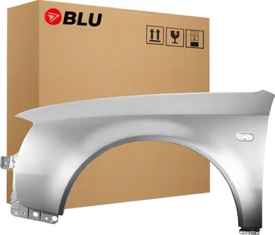 Immagine prodotto di BLU Parafango compatibile con Audi A6 C5 LY7W Sinistra Silber SilberSee LichtSilber | 1997-2001 | Anteriore | Verniciato | Pronto per il montaggio | Acciaio