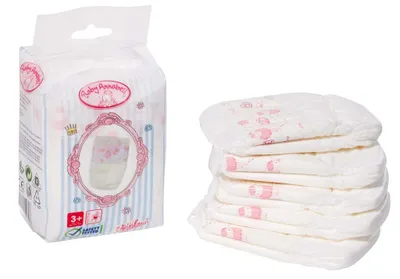 Zdjęcie produktu dla Baby Annabell 792308, Pieluchy dla lalek, 3 lat(a)