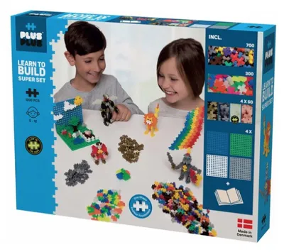 Image de PlusPlus ++ Mega kit decouvertes Basic 1200 pieces