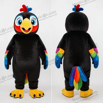 Immagine prodotto di Costume MASTICOT da pappagallo nero elegante