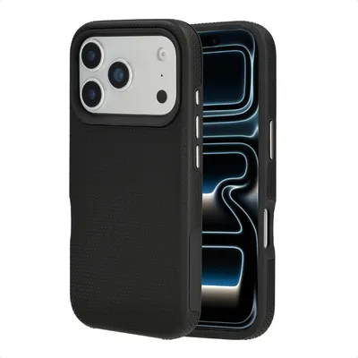 Image de Coque arrière résistante Accezz avec MagSafe pour Apple iPhone 17 Pro - Noir