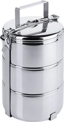 Produktbild von Etagen-Essenträger, Transportbehälter, 0,6-0,9 Liter wählbar :  0,9 Liter Variante:  0,9 Liter