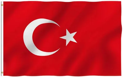 Türkei Flagge 150x90 cm, wetterbeständig, mit Ösen