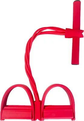 Produktbild von 4/6-Rohr-Pedalzieher-Widerstandsband mit Griff, multifunktionales elastisches Yoga-Sit-Up-Zugseil für Männer und Frauen, Pedalspanner, Trainingsgerät