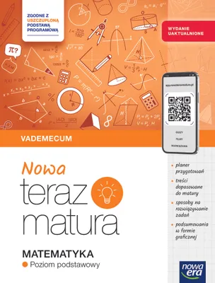 Obrázok produktu pre Nowa Teraz matura 2025/2026. Matematyka. Vademecum. Zakres podstawowy