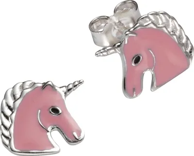 Produktbild von F Ohrstecker 925/- Sterling Silber Einhorn