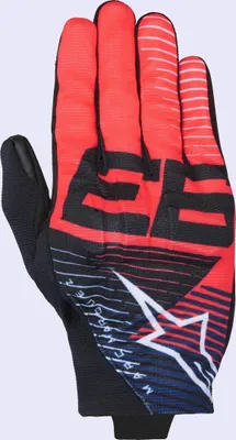 Produktbild von Alpinestars MM93 Reef V2 Motorrad Handschuhe, schwarz/weiß/rot/blau, M