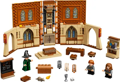 Produktbild von LEGO® 76382 - Harry Potter - Chwila w Hogwarcie: Lekcje transmutacji