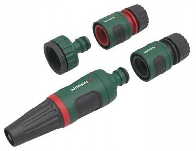 Image de PARKSIDE Ensemble Arroseur et Raccords de Jardin 4 pièces