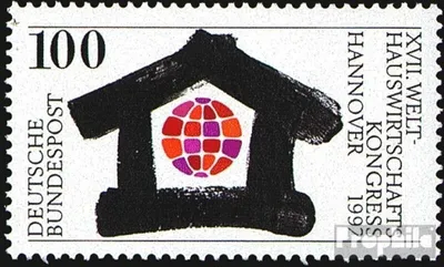Produktbild von Briefmarken BRD (BR.Deutschland) 1992 Mi 1620 (kompl.Ausgabe) postfrisch Welthauswirtschaftskongreß