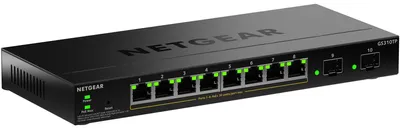 Image de Switch Netgear GS310TP-200EUS 10 ports PoE 55 W (PoE+ : 8 ports) Gigabit administrable