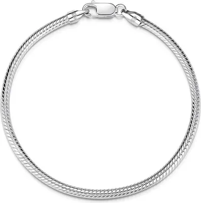 Produktbild von SILBERKETTEN STORE Schlangenkette Armband 3mm - 925 Silber, Länge wählbar von 16-25cm - 22cm