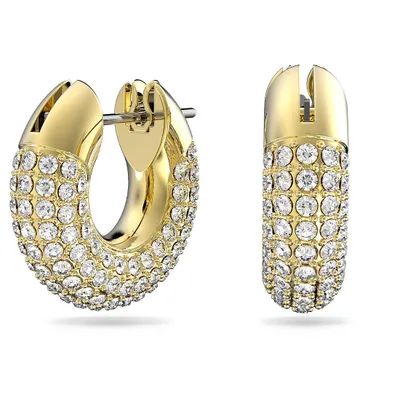 Produktbild von SWAROVSKI Damen Kreolen Ohrringe Weiß Goldlegierungsschicht DEXTERA 5636530