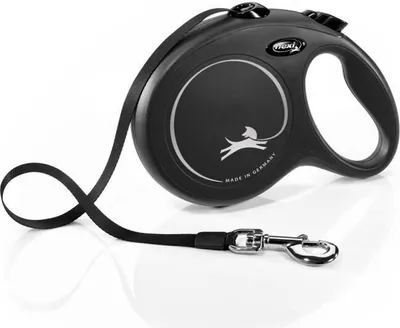 Obrázek produktu pro Flexi New Classic L vodítko pro psy, 8 m, do 50 kg, černé