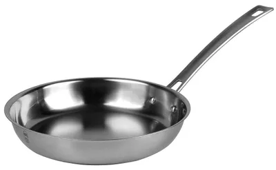Bratpfanne 34 cm Edelstahl 4,3 L spülmaschinengeeignet