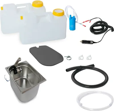 Image de Approvisionnement en Eau Mini Cuisine Voyage Mobile Home Bus VW T3 T4 T5 Qek