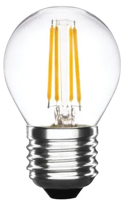 Zdjęcie produktu dla Alcapower Żarówka LED G45 Filament E27 6W 810lm 3000K Ciepła Biel - Przezroczyste szkło, wydajna i trwała do oświetlenia wnętrz.
