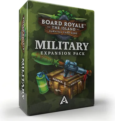 Immagine prodotto di Board Royale: The Island - Military Expansion - Espansione – Gioco di carte – inglesee