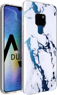 Produktbild von Motiv TPU Cover für Huawei Mate 20 Hülle Silikon Case mit Muster Handy Schutzhülle