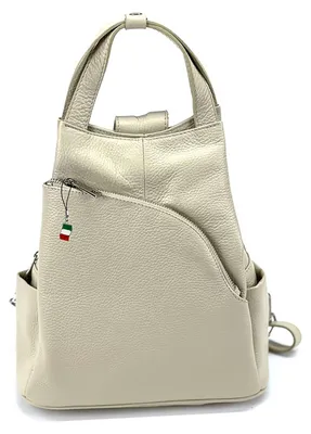 Produktbild von Cityrucksack beige Florence Rucksack Leder D2OTF613C