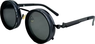 Produktbild von Runde polarisierte Sonnenbrille mit 1–9 Gängen, einstellbarer Tönung, Sonnenbrille mit ND-Filtergläsern für Männer, Strand, schattiges Angeln, Autofahren