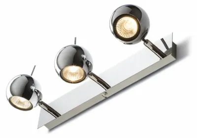 Produktbild von RED - DESIGN RENDL RENDL GLOSSY III Chrom 230V LED GU10 3x8W R10604