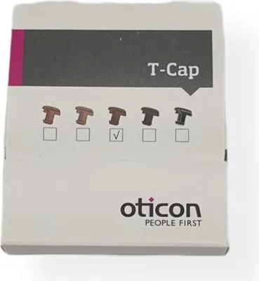 Produktbild von Oticon T-Kappe hellbraun