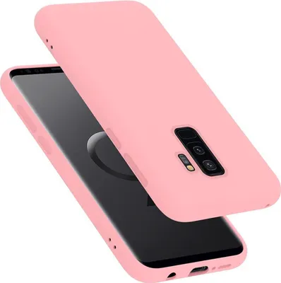 Produktbild von Cadorabo Schutzhülle für Samsung Galaxy S9 PLUS Hülle in Rosa Handyhülle Case Cover TPU Etui