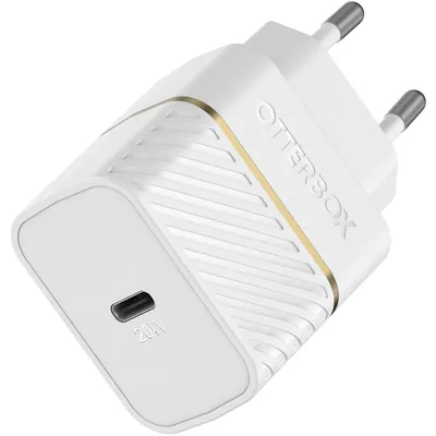 Image de OtterBox EU WallCharger 20W - 1X USB-C 20W USB-PD Blanc