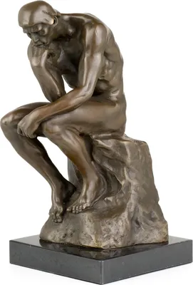 Immagine prodotto di Bx-1 Scultura In Bronzo Del Pensatore