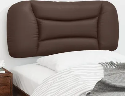 Produktbild von Kopfteil-Kissen Braun 80 cm Kunstleder 374534