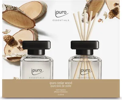 Produktbild von ipuro Cedar wood, Duftflasche, Schilfaroma-Diffusor