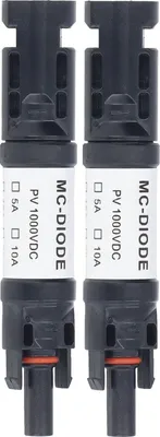 Image de MC?20D 1000V Solar PV Connector IP68 Waterproof Solar PV Fuse Holder for Solar Panel Connection