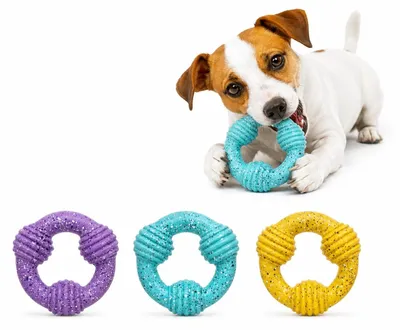 Obrázok produktu pre Hračka pre psov Flamingo Freckles Ring, veľkosť: S