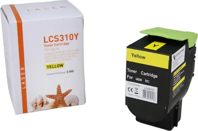 Produktbild von yellow Toner/Druckkassette 3.4-70C2HY0 kompatibel mit Lexmark 70C2HY0 [ 702HY ]  Seiten: 3.000