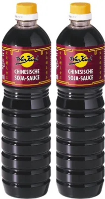 Obrázok produktu pre Wan Kwai sójová omáčka čínska tmavá na zjemnenie 1000 ml 2-pack