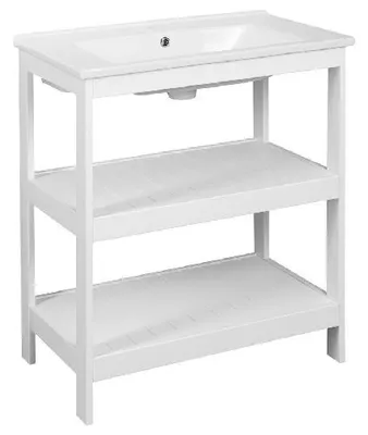 Obrázok produktu pre Aqualine Etide - Umývadlová skrinka 715 mm × 850 mm × 440 mm, biela mat ET720