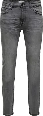 Zdjęcie produktu dla ONLY & SONS Skinny Fit Jeans ONSWARP Basic Stretch Tapered Denim Hose Größe: 29W / 34L