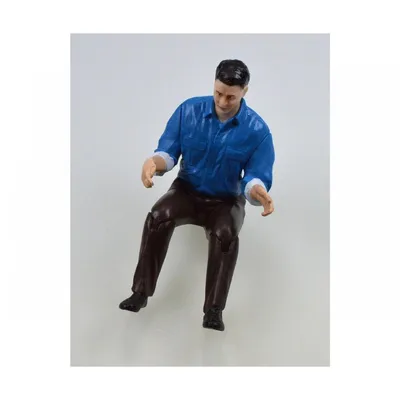 Produktbild von Modellbausatz 1:14 Fahrerfigur John, bemalt, beweglich