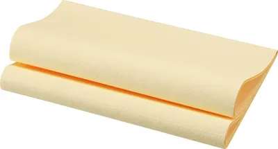 Produktbild von Duni  Dunisoft, Cremefarben, Einfarbig, 400 mm, 400 mm, 60 Stück(e), 205 mm
