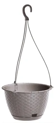 Produktbild von Prosperplast 3.4l Ratolla Round W Collection 21.7x21.7x14.2 Cm Blumentopf One Size