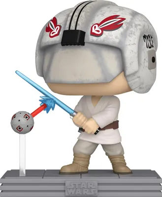 Image de Funko Pop! Star Wars - Luke Skywalker z pilotem figurka winylowa premium