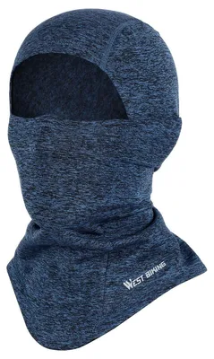 Zdjęcie produktu dla Czapka ochronna zimowa, maska do narciarstwa, wiatroodporna, ciepła, termoaktywna, z polaru, do sportów outdoorowych, uniwersalny rozmiar, kolor niebieski