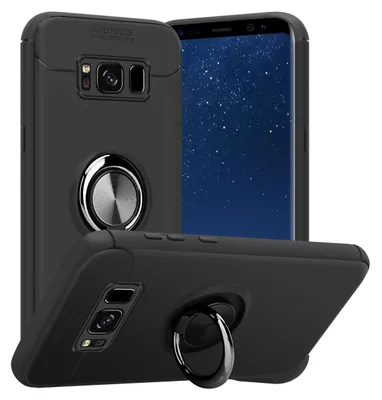 Image de Cadorabo Housse pour Samsung Galaxy S8 PLUS Housse en noir Housse pour portable Etui Cover Case silicone TPU