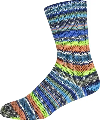 Produktbild von ONline - Supersocke 6-fach Sort. 389 Alpin-Color 3199