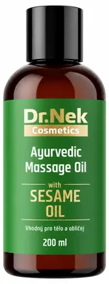 Productafbeelding van Dr. Nek Ayurvedische massageolie met sesamolie – Voor spierontspanning & welzijn