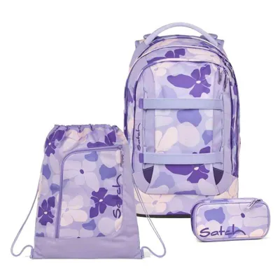 Produktbild von Satch Pack Lilac Blossom Schulrucksack Set 3tlg.