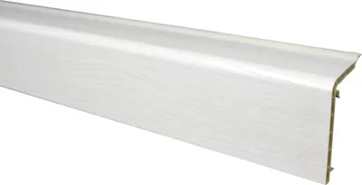 Produktbild von Sockelleiste mit Dichtlippe 2 m Esche-Weiß