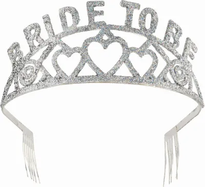 Produktbild von Braut  zu  sein Glitzer Tiara Kostümzubehör