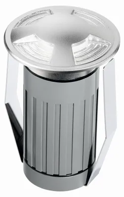 Produktbild von LED Einbaustrahler Edelstahl D: 7 cm rund IP67 3000 K 125 lm Außenleuchte